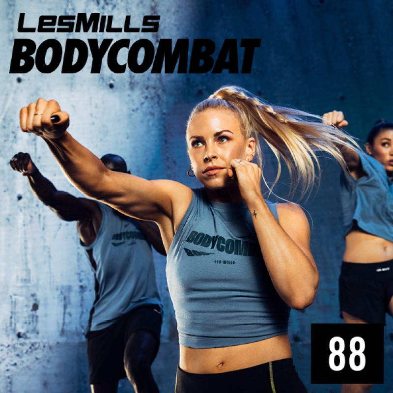 Hot Sale Les Mills Q3 2021 BODY COMBAT 88 releases New Release DVD, CD & Notes